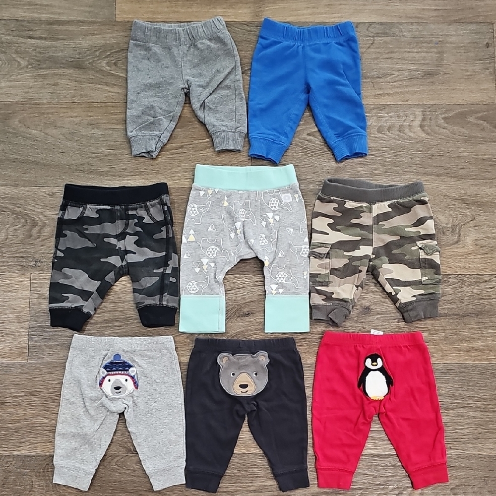 Baby Boys 3 Months Bundle Of Pants